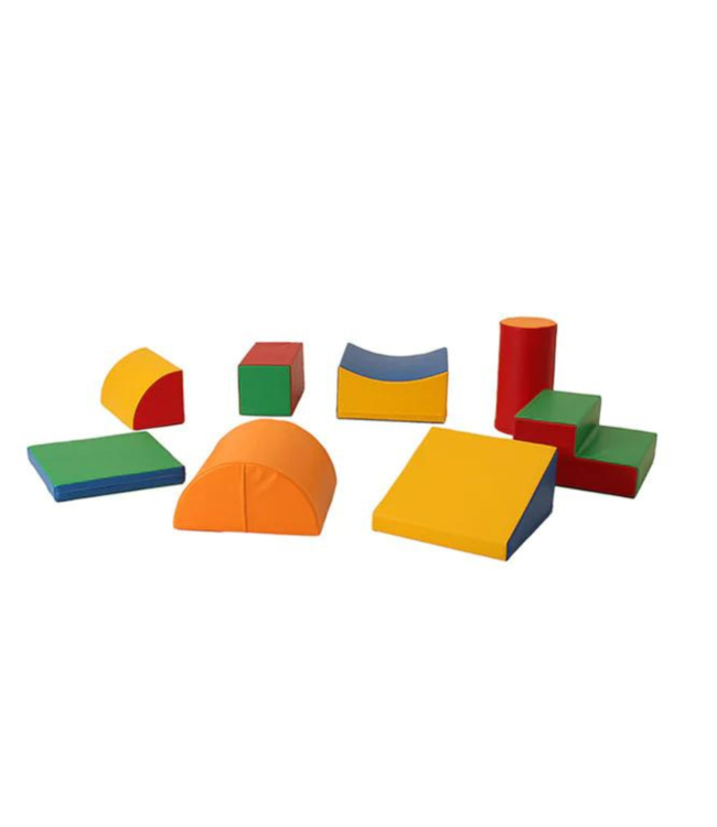 Foam blokken set Adventurer – creatieve speelset in primaire kleuren voor bouwen en spelen