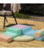 Foam blokken set Explorer – zachte en creatieve speelset in pastelkleuren