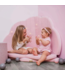 Speelmat in wolkvorm – roze | comfort, stijl en plezier in één mat