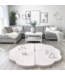 Speelmat in wolkvorm – roze | comfort, stijl en plezier in één mat