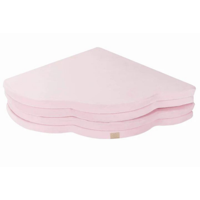 Speelmat in wolkvorm – roze | comfort, stijl en plezier in één mat