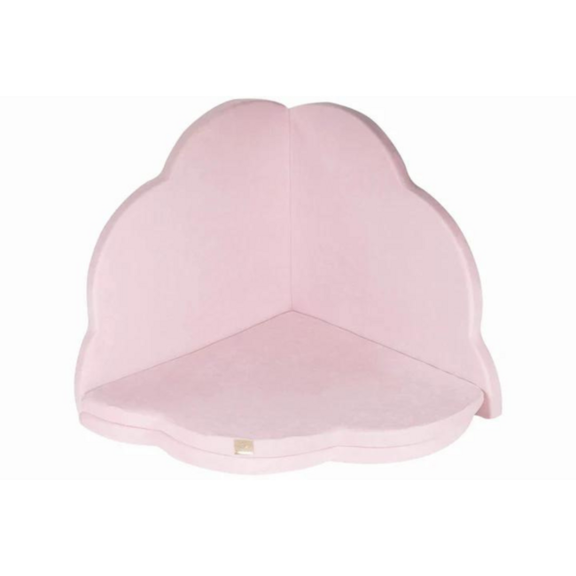 Speelmat in wolkvorm – roze | comfort, stijl en plezier in één mat