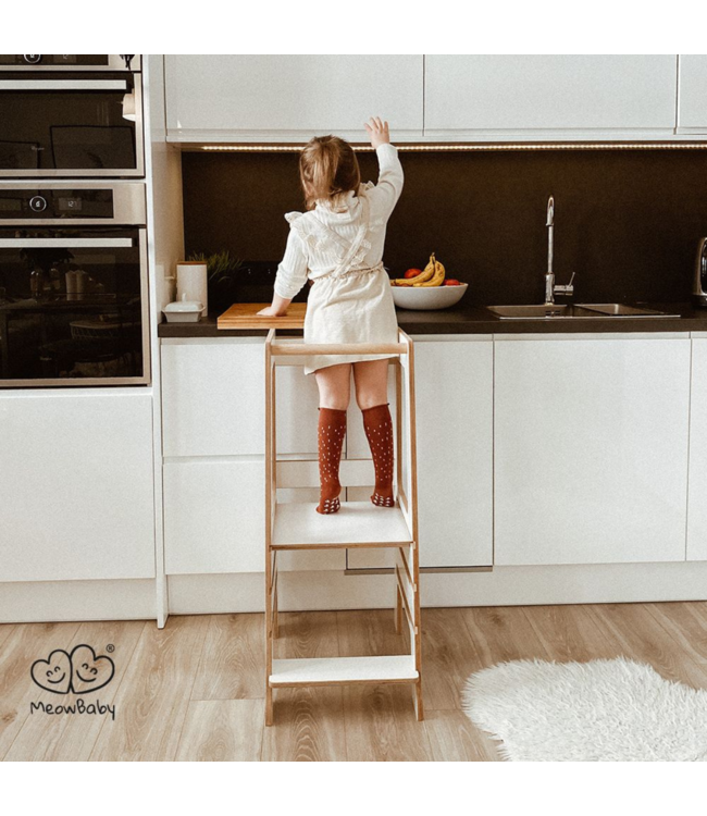 Leertoren Scandi – modern en veilig voor jonge kinderen