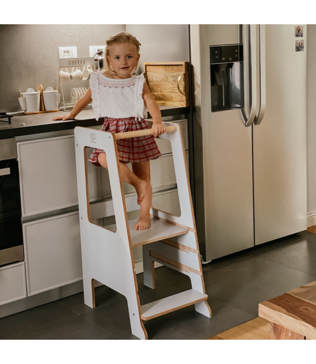 Leertoren Scandi – modern en veilig voor jonge kinderen