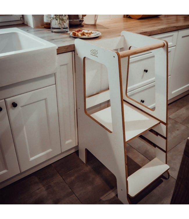 Leertoren Scandi – modern en veilig voor jonge kinderen