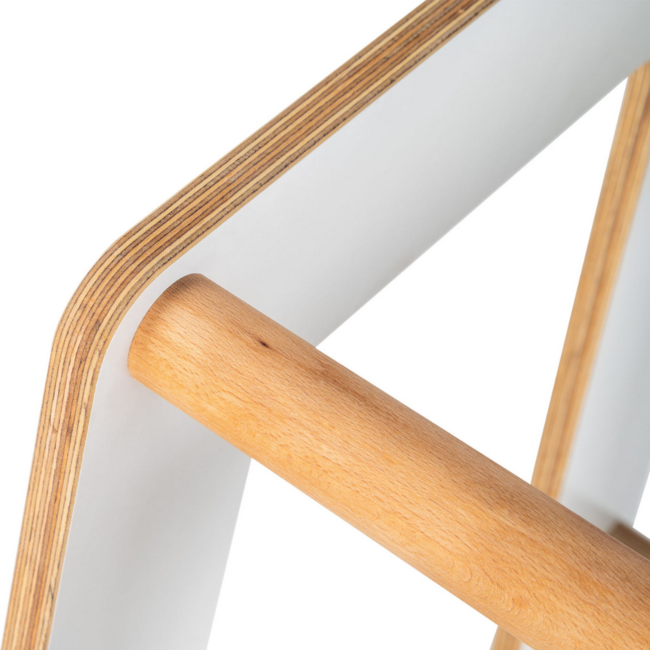 Scandi learning tower – modern and safe for young children