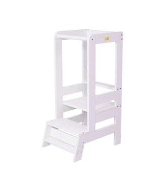 MeowBaby Leertoren hout | Wit