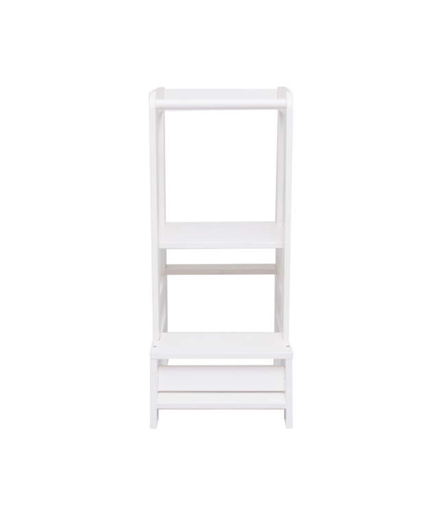 Leertoren hout – veilig en stabiel voor jonge kinderen