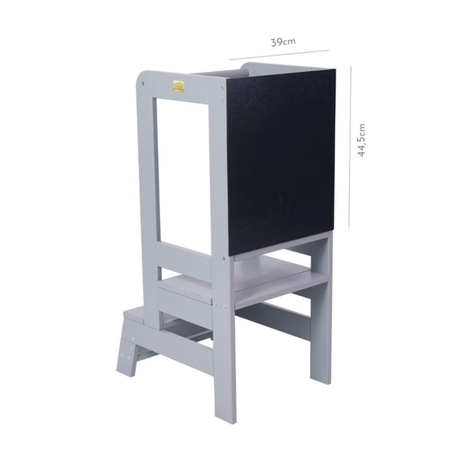 Lernturm mit Tafel – multifunktional und sicher für Kinder
