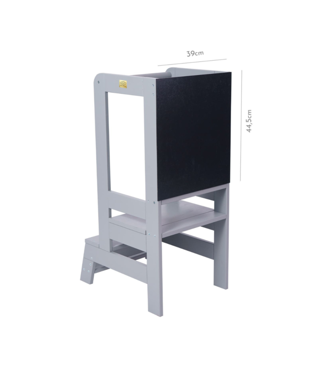 Leertoren met krijtbord – multifunctioneel en veilig voor kinderen