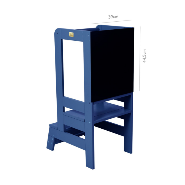 Leertoren met krijtbord – multifunctioneel en veilig voor kinderen