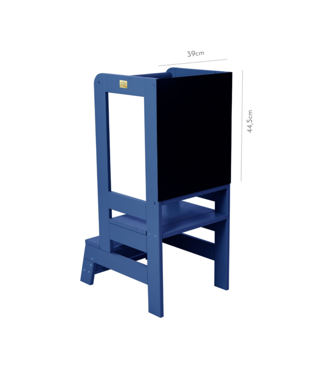 Leertoren met krijtbord – multifunctioneel en veilig voor kinderen