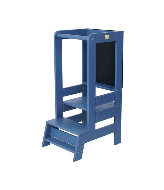 Leertoren met krijtbord – multifunctioneel en veilig voor kinderen