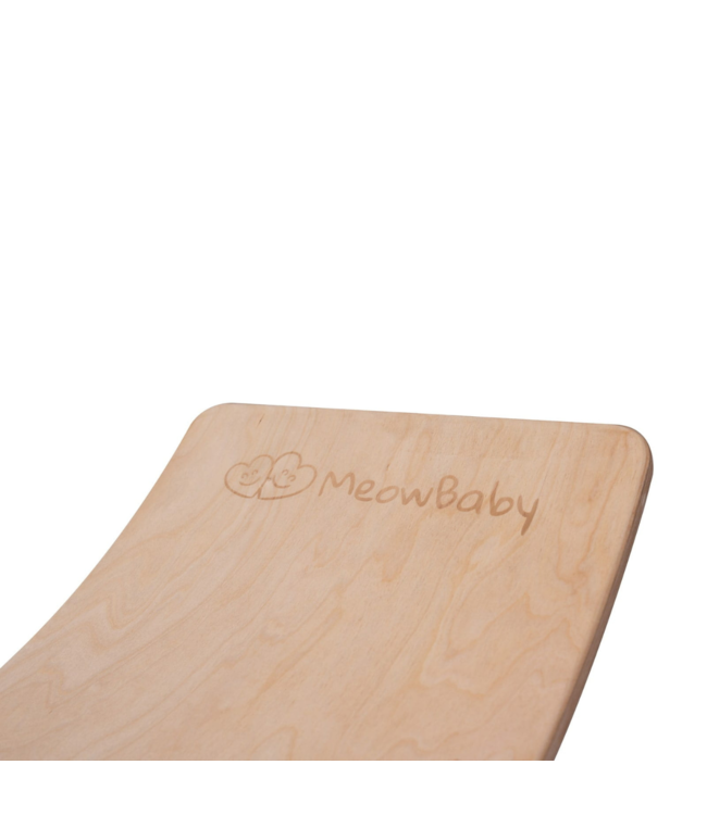 Balansbord | Vilt onderkant | Grijs