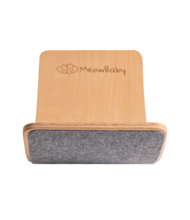 Balansbord | Vilt onderkant | Grijs