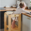 Wooden learning tower – safe and sturdy for young children