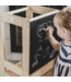 Leertoren met krijtbord – multifunctioneel en veilig voor kinderen