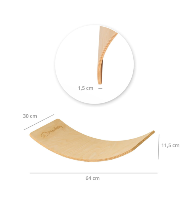 Balansbord |  Junior | Naturel