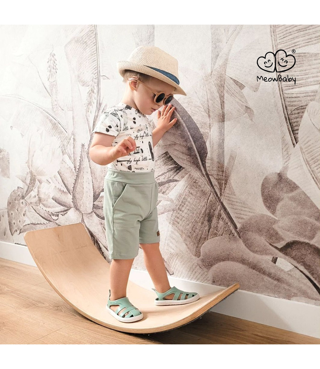 Balansbord | Vilt onderkant | Blauw