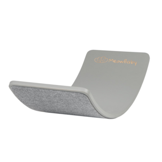 MeowBaby Balance board with felt | Grey