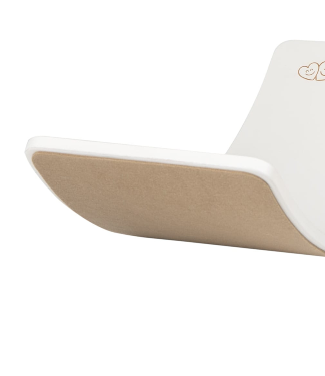 Balansbord | Vilt onderkant | Wit