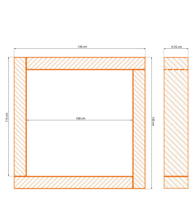 Witte soft play foam blokken ballenbak