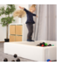 Witte soft play foam blokken ballenbak