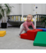 Foam blokken set corner primaire kleuren – kleurrijk speelplezier voor jonge kinderen
