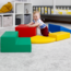 Foam blocks set Corner – creative and safe play in primary colors