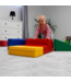 Foam blokken set corner primaire kleuren – kleurrijk speelplezier voor jonge kinderen