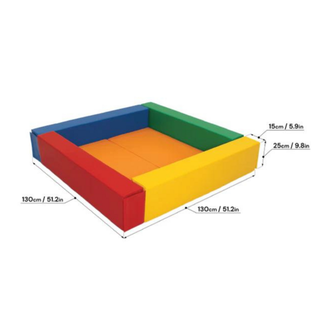 XXL foam blokken party set in primaire kleuren – Veilig en creatief speelplezier voor kinderen