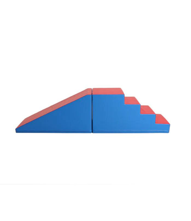 Foam blokken party set XXL in primaire kleuren – ideaal voor binnen- en buitenspeelplezier
