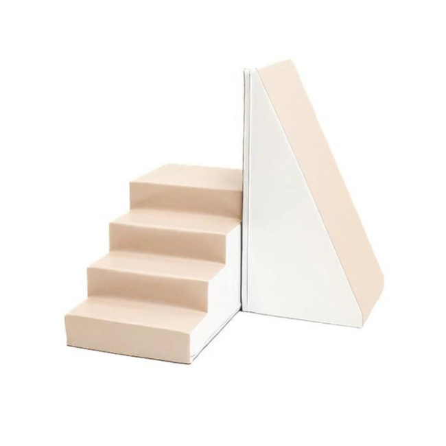 Foam blokken party set XXL in beige tinten – stijlvol en veilig speelplezier voor kinderen