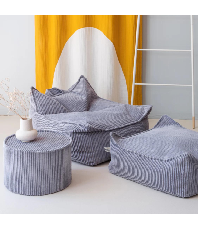 Poef kinderkamer| Burberry blue