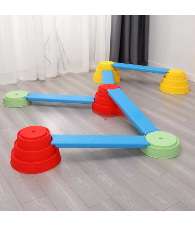 Evenwichtsbalk | Montessori speelgoed | Kunststof