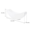 Foam Banana Swing in white – safe and playful for children