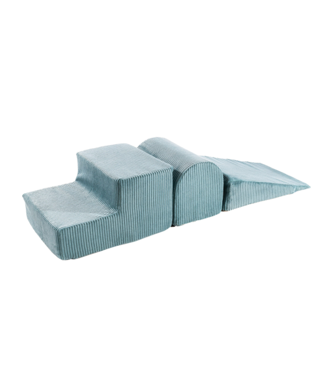 foam blokken set van corduroy in turquoise – fris en creatief