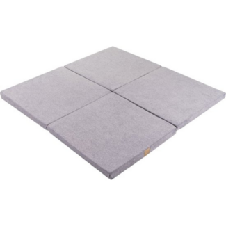 MeowBaby Foam speelmat vierkant Grijs