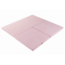 Roze foam speelmat met zachte velvet hoes