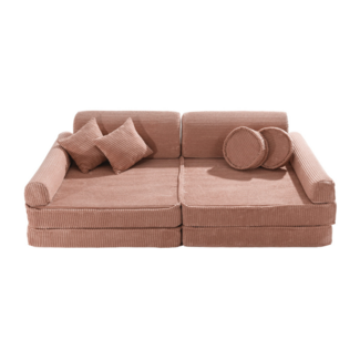 MeowBaby Modulares Kindersofa | Rosa