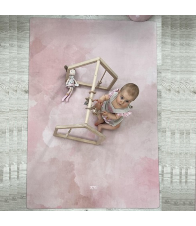 Rechthoekig speelkleed met Candy Cloud-print voor veilig en comfortabel speelplezier