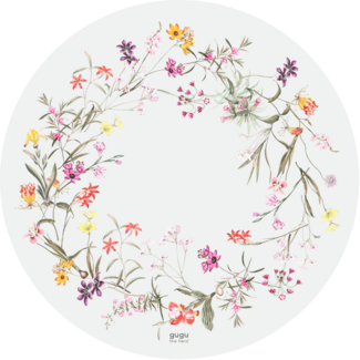 Gugu the Hero Play mat Flower Garden | Round