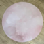 Round play mat in soft pastel shades with cloud design, durable and comfortable