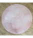 Rond speelkleed in zachte pastelkleuren met wolkenprint, duurzaam en comfortabel