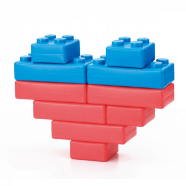 Grandes Briques – Set de 45 pièces pour jeu créatif