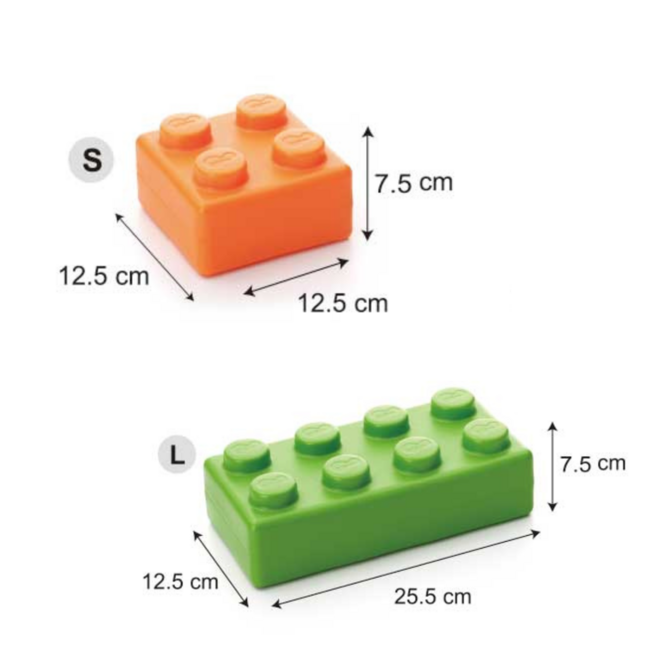 Grote bouwstenen | multicolor | 45 blokken