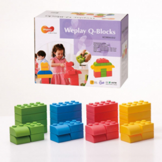 Weplay Q-Blocks | Grote zachte bouwstenen