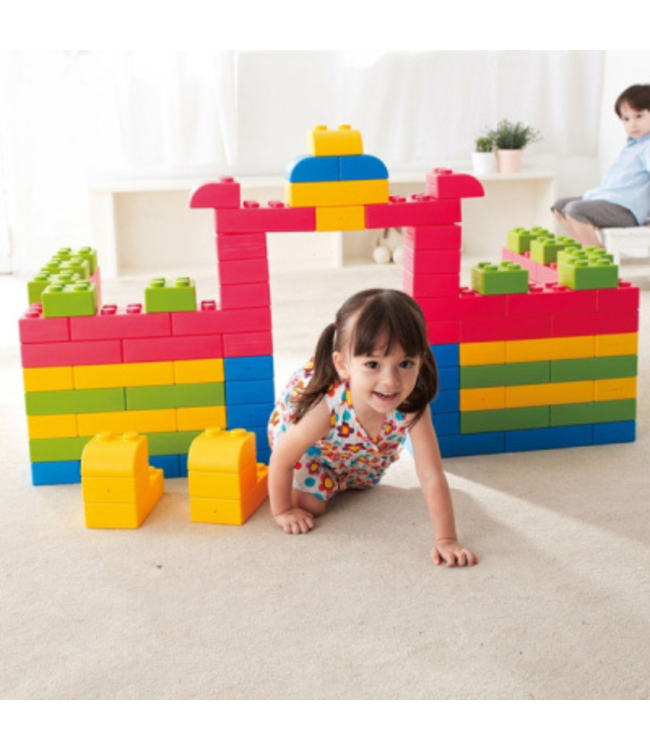 Q-Blocks | Grote bouwstenen | multicolor |  32 stuks