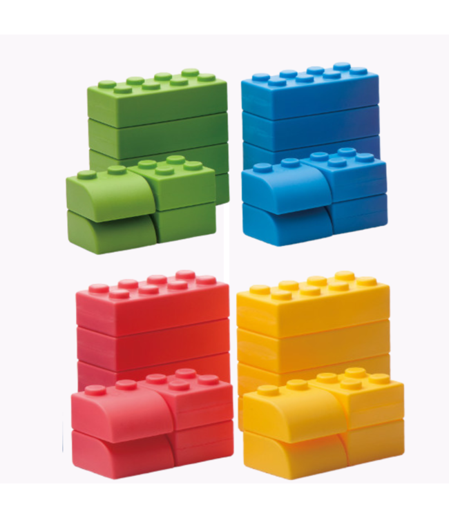 Q-Blocks | Grote bouwstenen | multicolor |  32 stuks