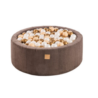 MeowBaby Corduroy Ball Pit | Brown